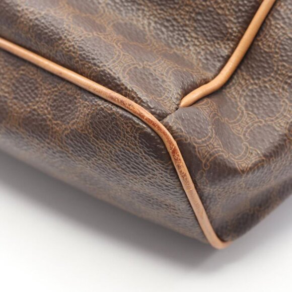 Celine Rucksack Sac Backpack Macadam Dark Brown Leather main image 8